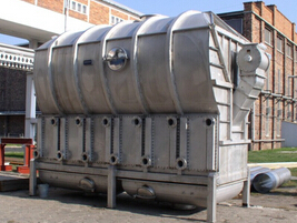 常州一步干燥生產的飼料專用臥式流化床干燥機